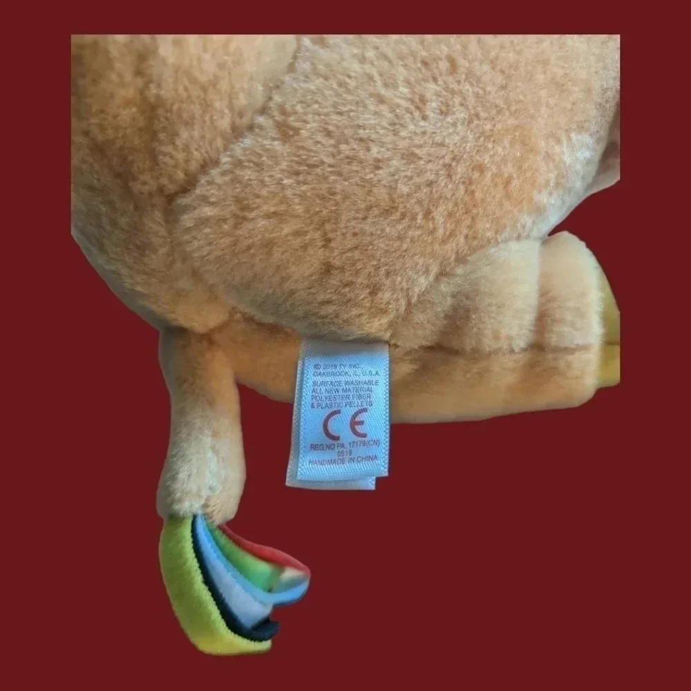 TY beanie boo jamal camel plush 6
